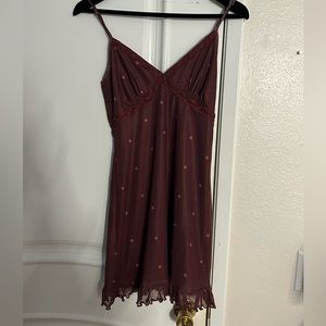 Purple and pink star dress